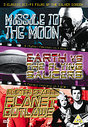 3 Classic Sci-Fi Films Of The Silver Screen - Missile To The Moon / Earth Vs The Flying Saucers / Planet Outlaws